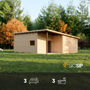 Cabaña Copahue 57 m2