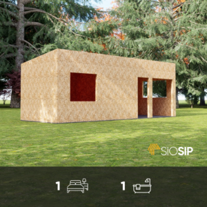 Tiny House ECO 22m2 Techo Inclinado
